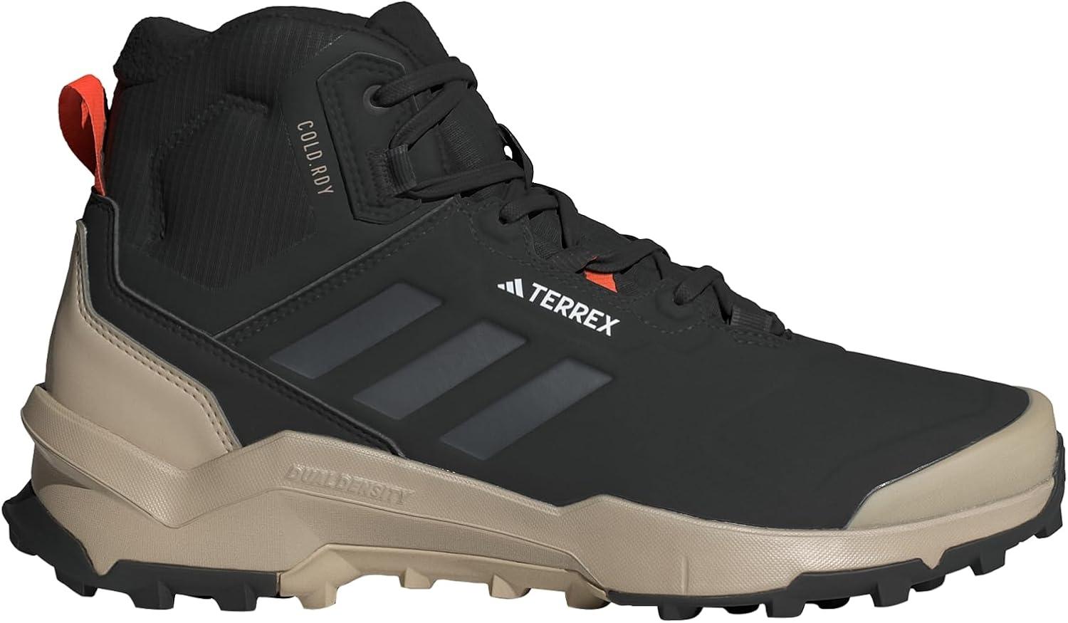 image:imageAdidas Mens Terrex Ax4 Mid ColdrdySneakerBlackCarbonSemi Impact Orange