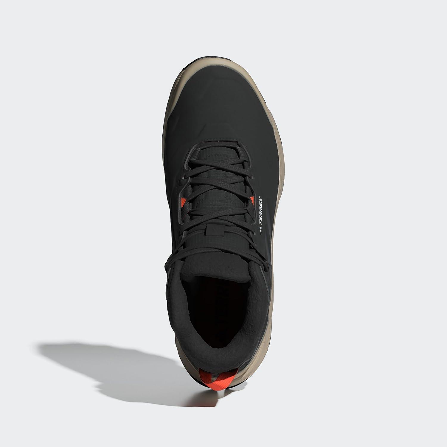image:imageAdidas Mens Terrex Ax4 Mid ColdrdySneakerBlackCarbonSemi Impact Orange