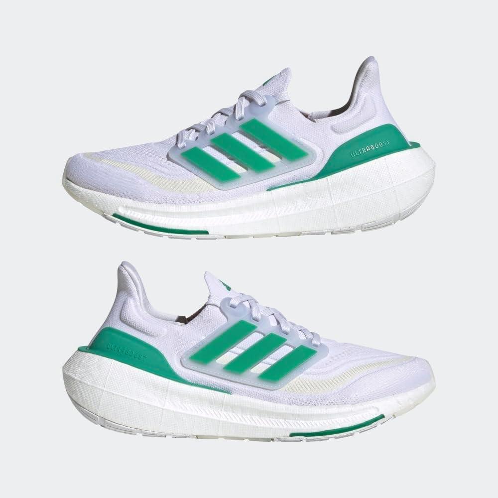 image:imageAdidas Womens Ultraboost 23White TintCourt GreenBlue Dawn