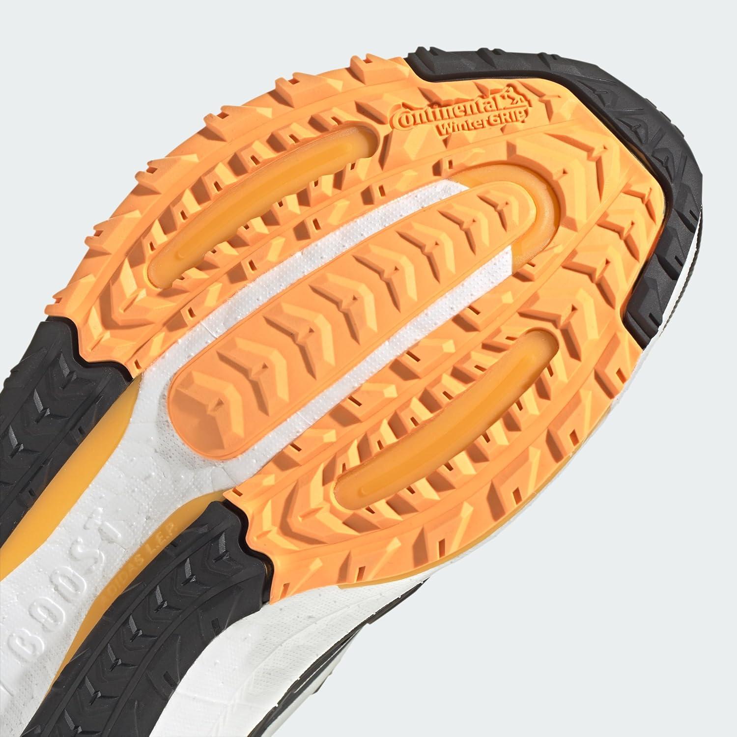 image:imageadidas Mens XPLR Boost Running Sneakers Shoes Beige BlackWonder BeigeSilver MetallicFlash Orange