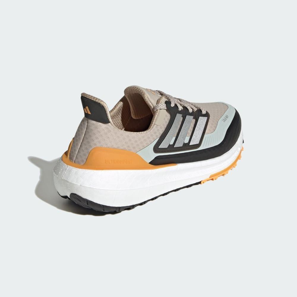 image:imageadidas Mens XPLR Boost Running Sneakers Shoes Beige BlackWonder BeigeSilver MetallicFlash Orange