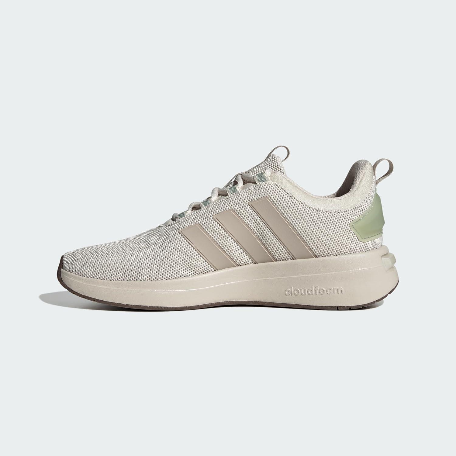 image:imageadidas MensMens Duramo SI Sneaker ShoesAluminium Wonder Beige Silver Green
