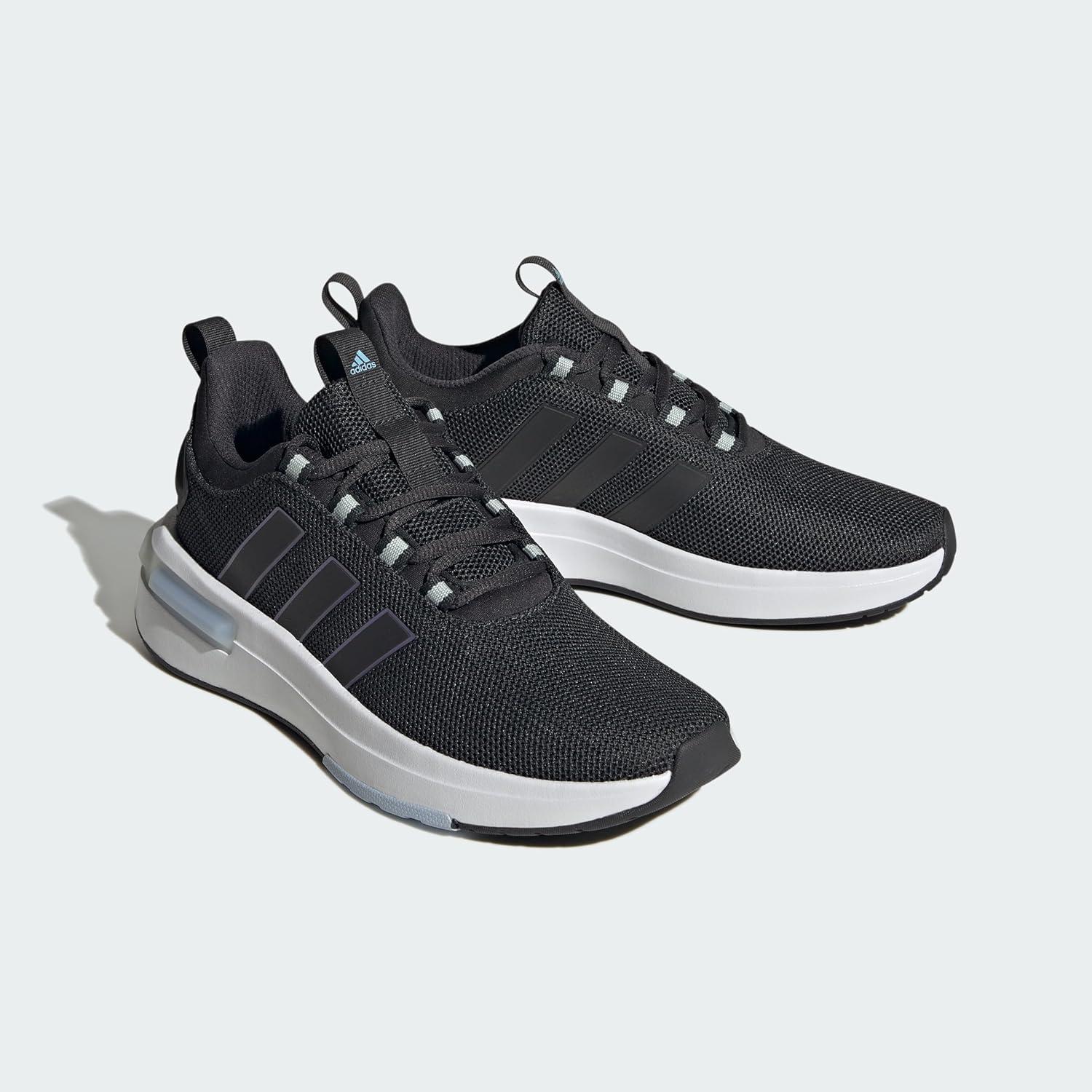image:imageadidas MensMens Duramo SI Sneaker ShoesCarbon Carbon Blue Dawn