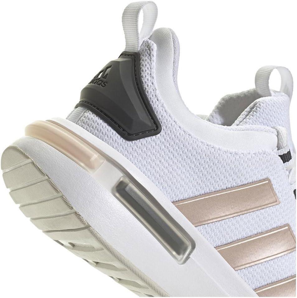 image:imageadidas MensMens Duramo SI Sneaker ShoesCloud White Sandy Pink Met Carbon