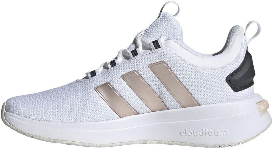 image:imageadidas MensMens Duramo SI Sneaker ShoesCloud White Sandy Pink Met Carbon