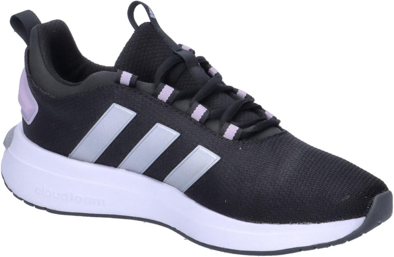 image:imageadidas MensMens Duramo SI Sneaker ShoesCore Black Silver Met Ice Lavender