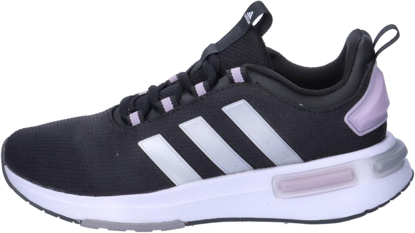 image:imageadidas MensMens Duramo SI Sneaker ShoesCore Black Silver Met Ice Lavender