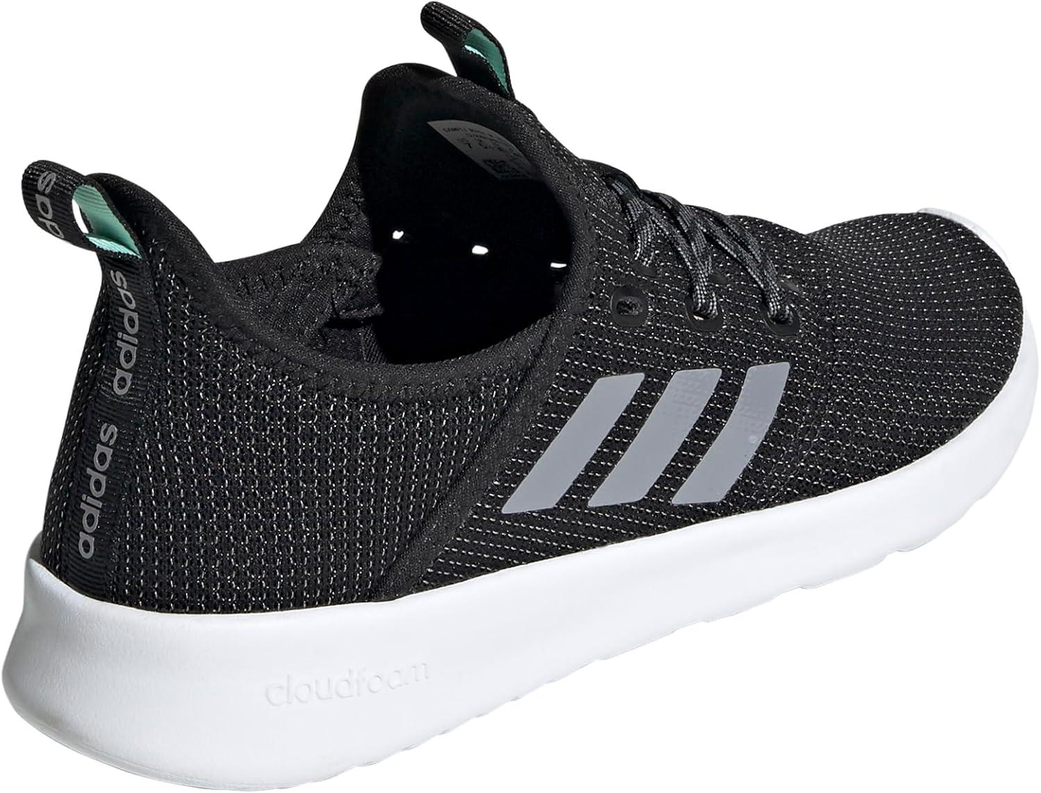 image:imageadidas Womens Cloudfoam Pure Running ShoeBlackGreyGrey