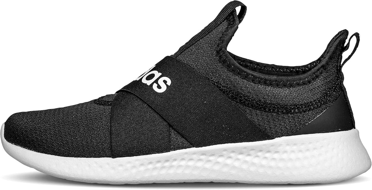 image:imageadidas Womens Puremotion Adapt SneakersCore Black Ftwr White Grey Five