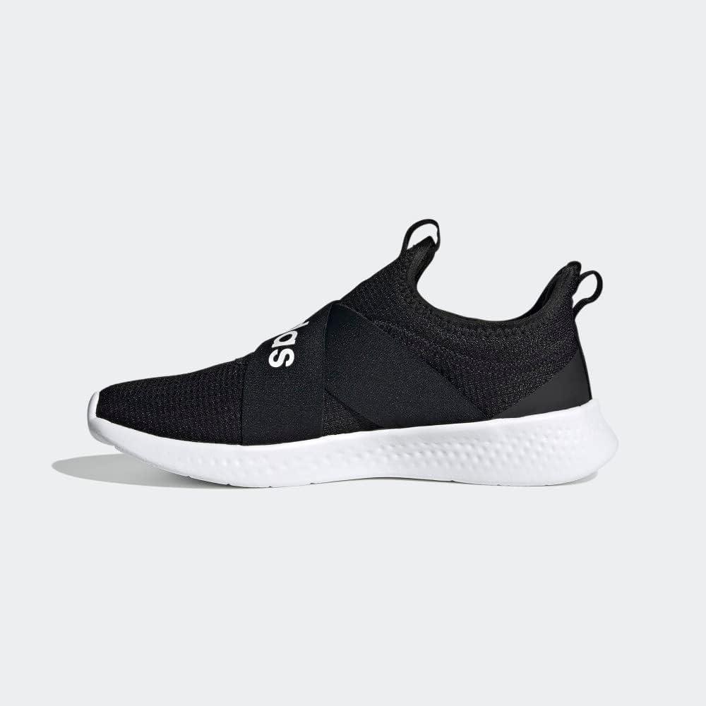 image:imageadidas Womens Puremotion Adapt SneakersCore BlackFootwear WhiteGrey Five
