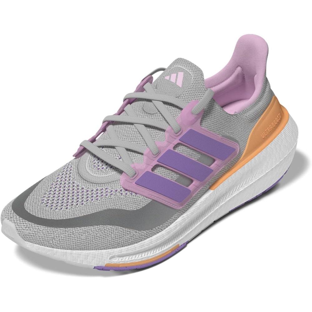 image:imageAdidas Womens Ultraboost 23GreyViolet FusionAcid Orange