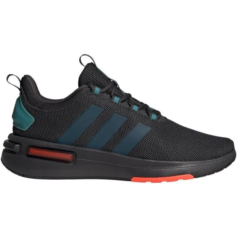 image:imageadidas MensMens Duramo SI Sneaker ShoesCarbonArctic NightSolar Red
