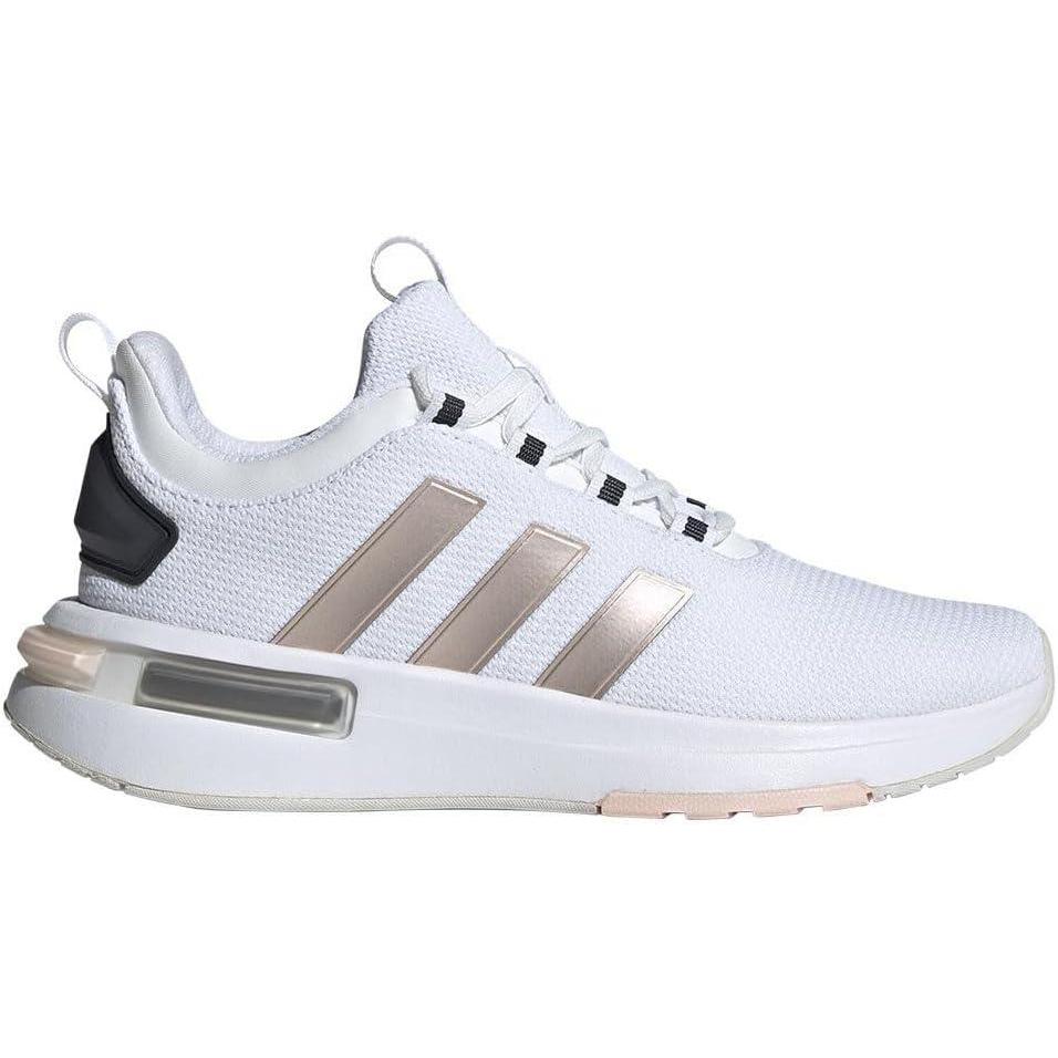 image:imageadidas MensMens Duramo SI Sneaker ShoesCloud White Sandy Pink Met Carbon