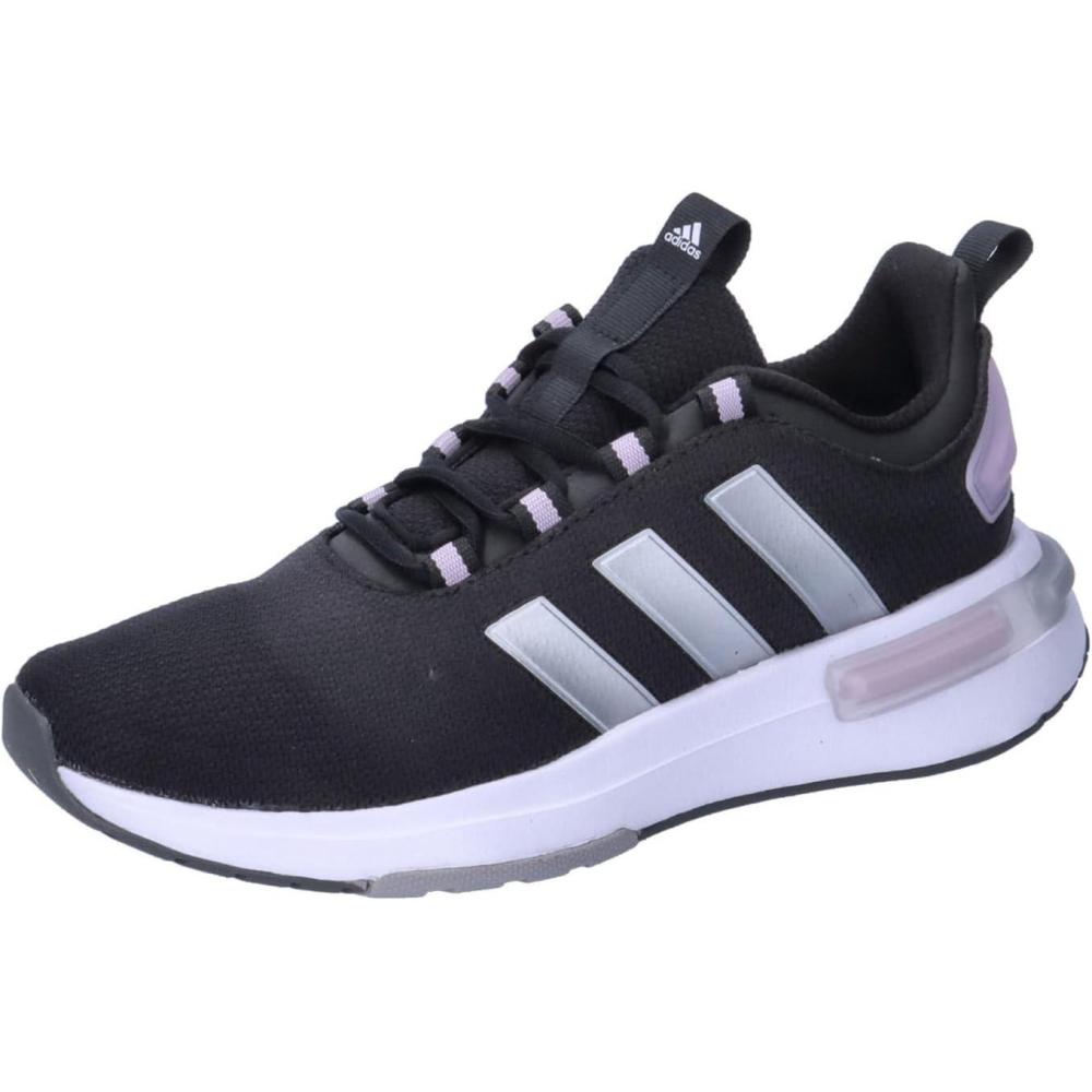 image:imageadidas MensMens Duramo SI Sneaker ShoesCore Black Silver Met Ice Lavender