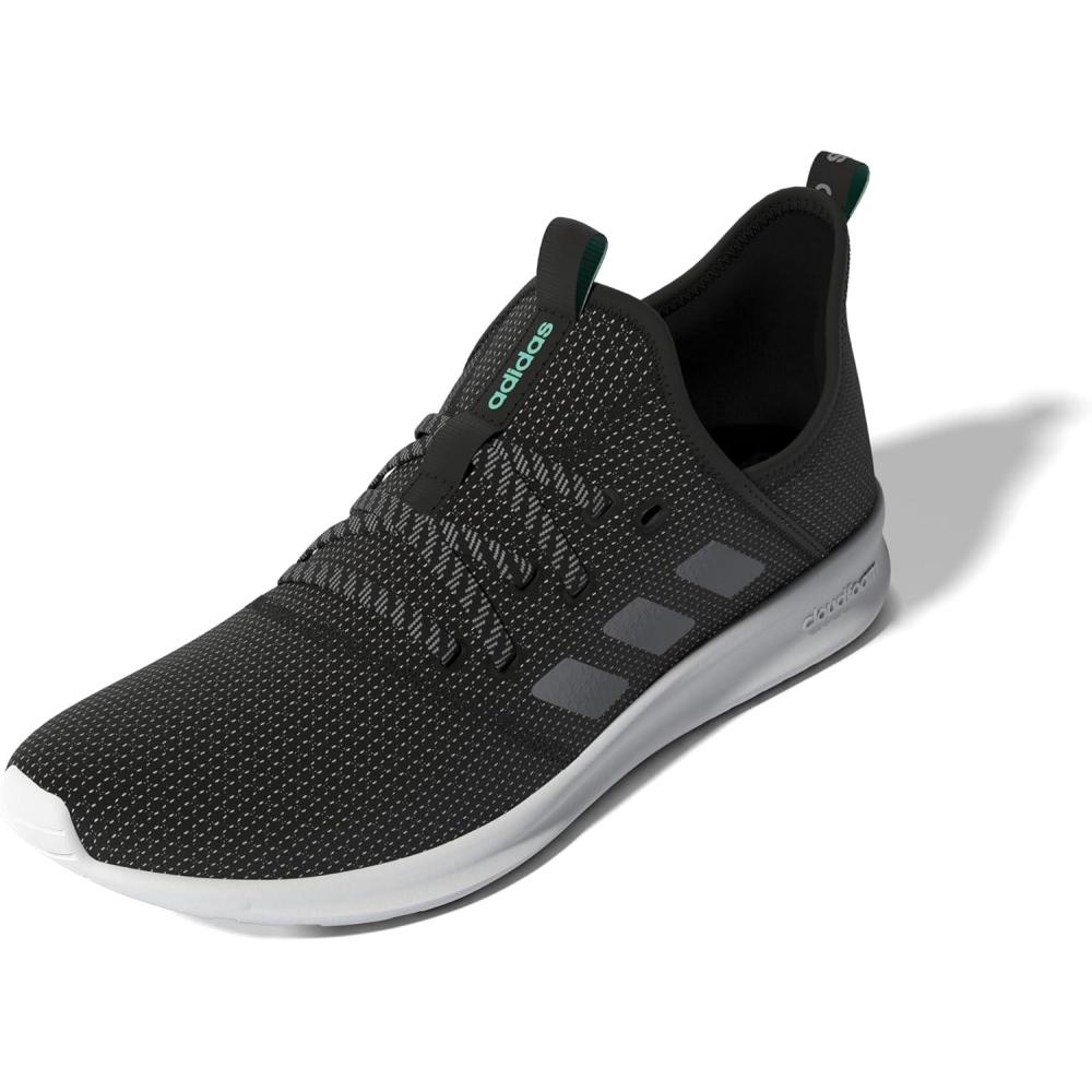 image:imageadidas Womens Cloudfoam Pure Running ShoeBlackGreyGrey