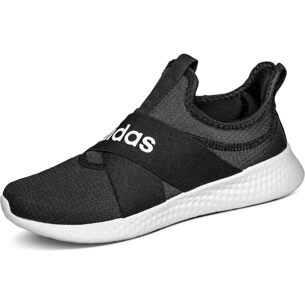 image:imageadidas Womens Puremotion Adapt SneakersCore Black Ftwr White Grey Five