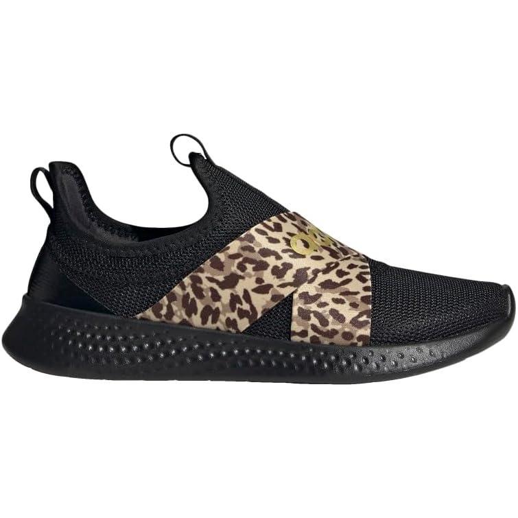 image:imageadidas Womens Puremotion Adapt SneakersCore BlackCore BlackGold Metallic