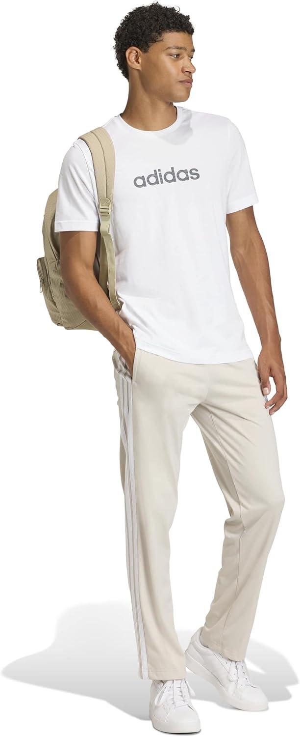 image:imageAdidas Mens 3Stripes Tricot Open Hem Track PantsWonder Alumina