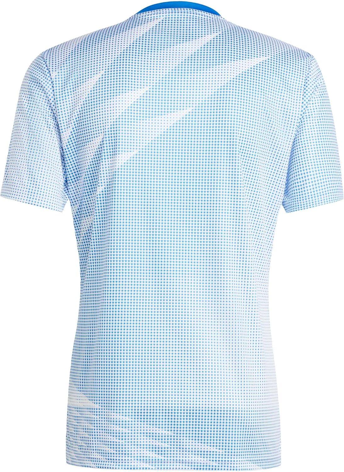 image:imageAdidas Mens Host Nation JerseyWhiteGlory BlueUsa