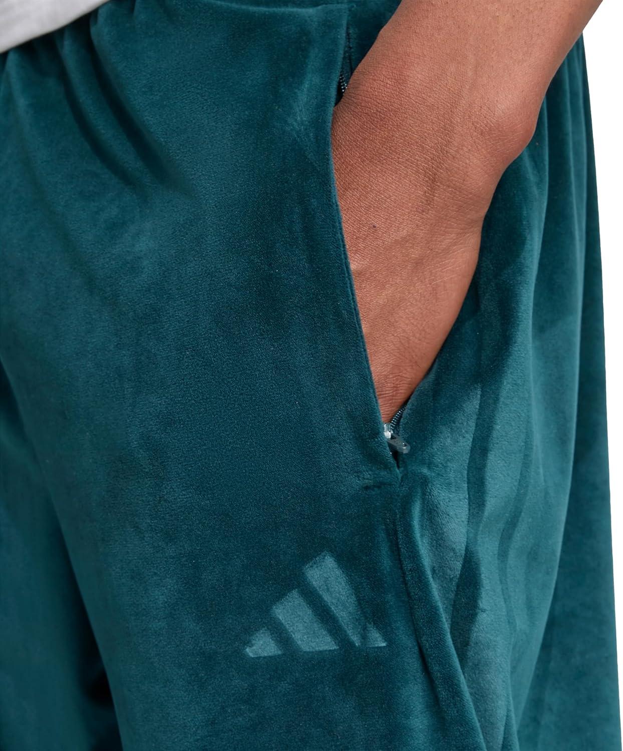 image:imageAdidas Mens House of Tiro Velour PantsAurora Ivy