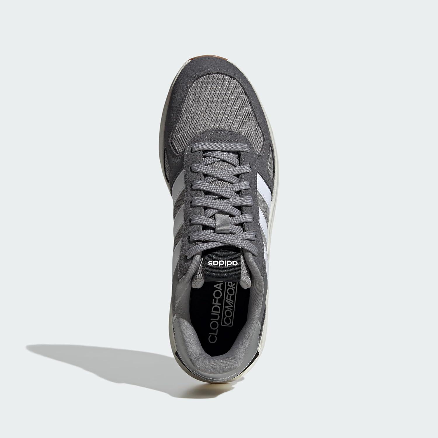 image:imageAdidas Mens Run 84Charcoal Solid Grey Cloud White Matte Silver