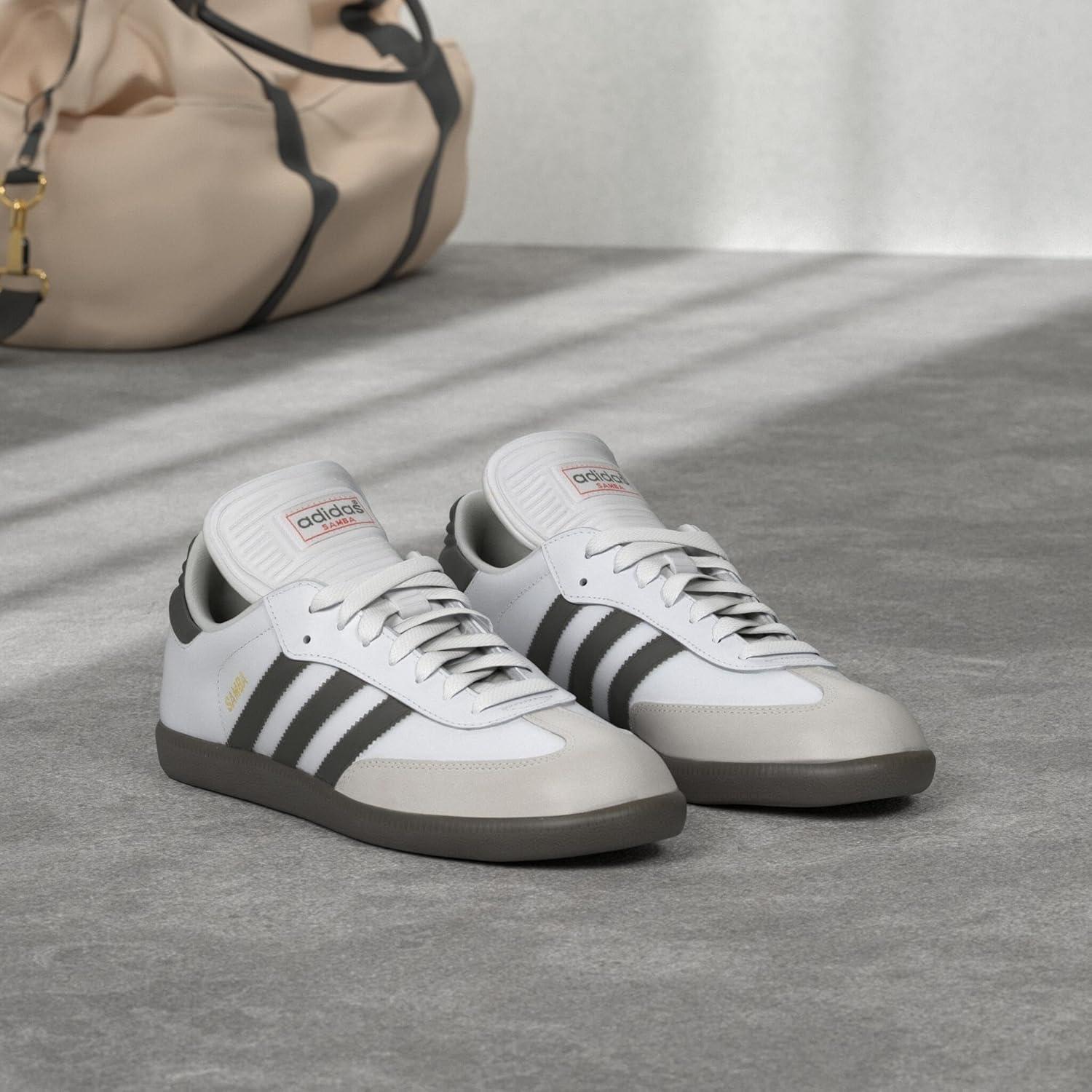 image:imageAdidas Mens Samba Classic IndoorWhiteBlackWhite