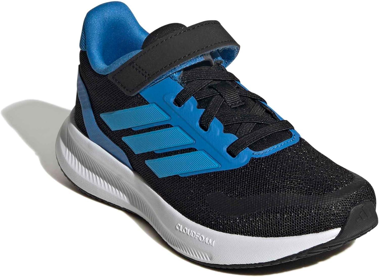 image:imageAdidas UnisexBaby Run Falcon 5BlackLucid AquamarineLucid Ray Blue