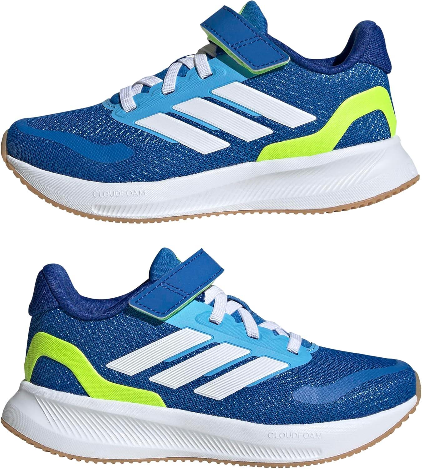 image:imageAdidas UnisexBaby Run Falcon 5Bright RoyalWhiteLucid Lemon