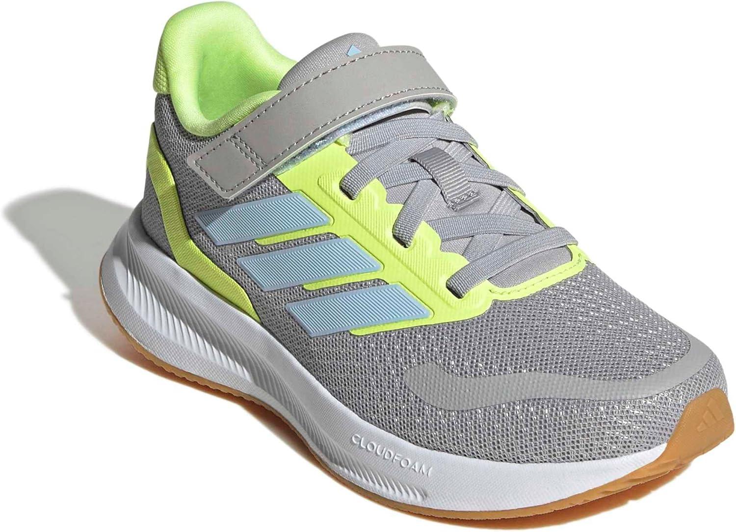 image:imageAdidas UnisexBaby Run Falcon 5GreyCrystal SkyYellow