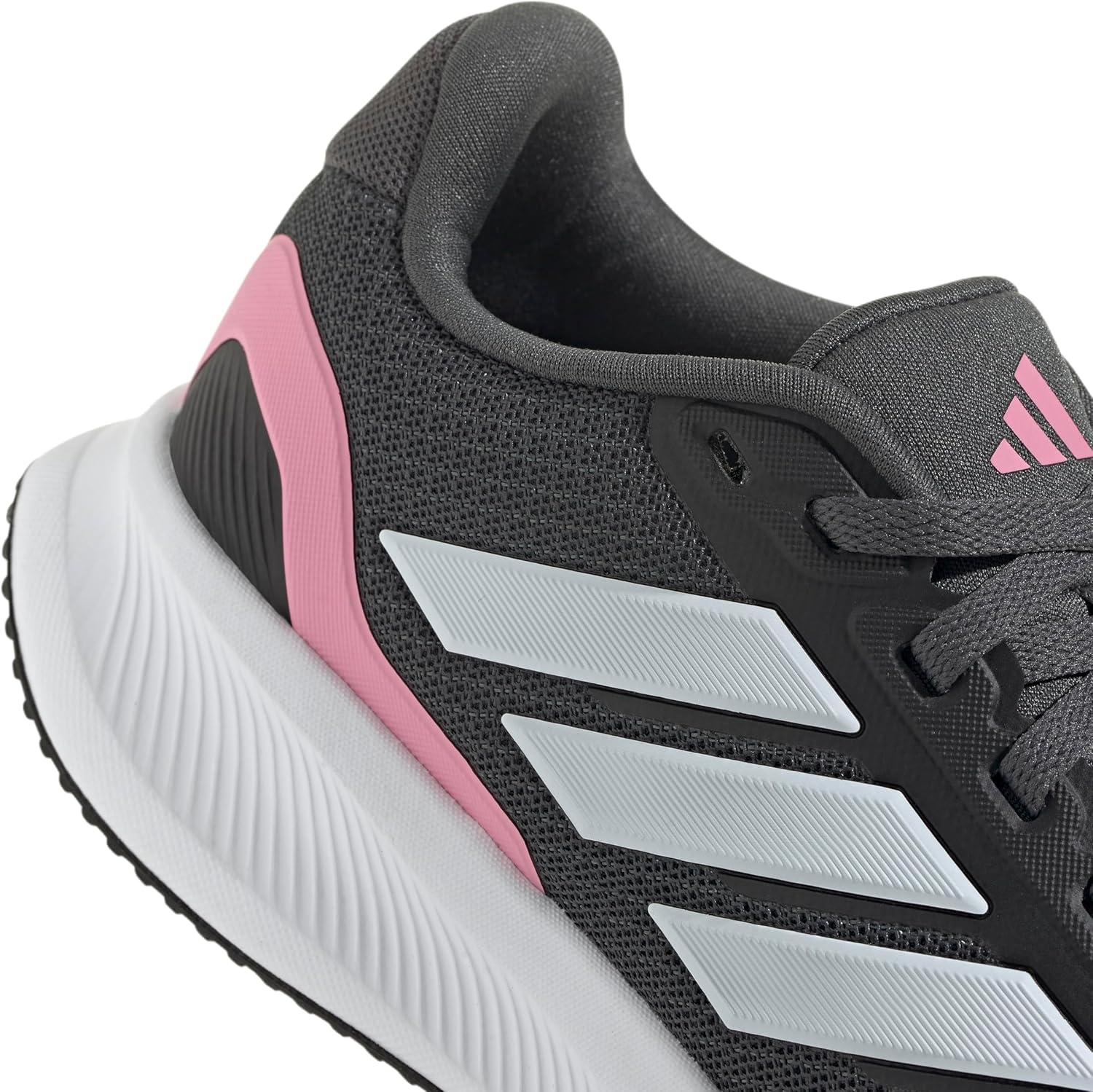 image:imageAdidas UnisexBaby Run Falcon 5GreyCrystal WhiteBliss Pink