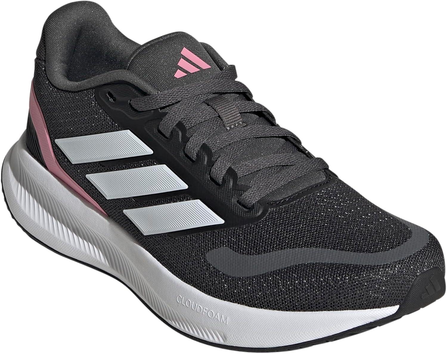 image:imageAdidas UnisexBaby Run Falcon 5GreyCrystal WhiteBliss Pink