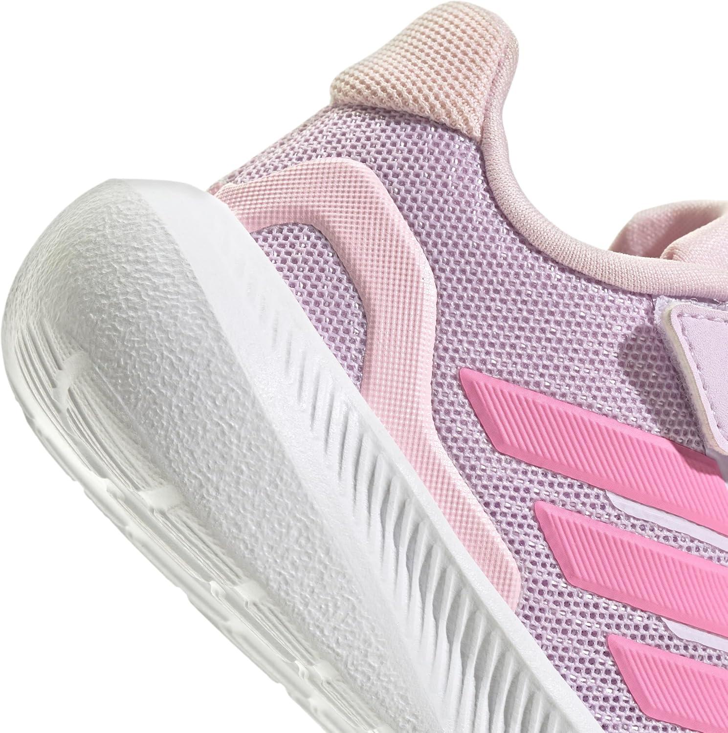 image:imageAdidas UnisexBaby Run Falcon 5Ice LavenderWhiteClear Pink