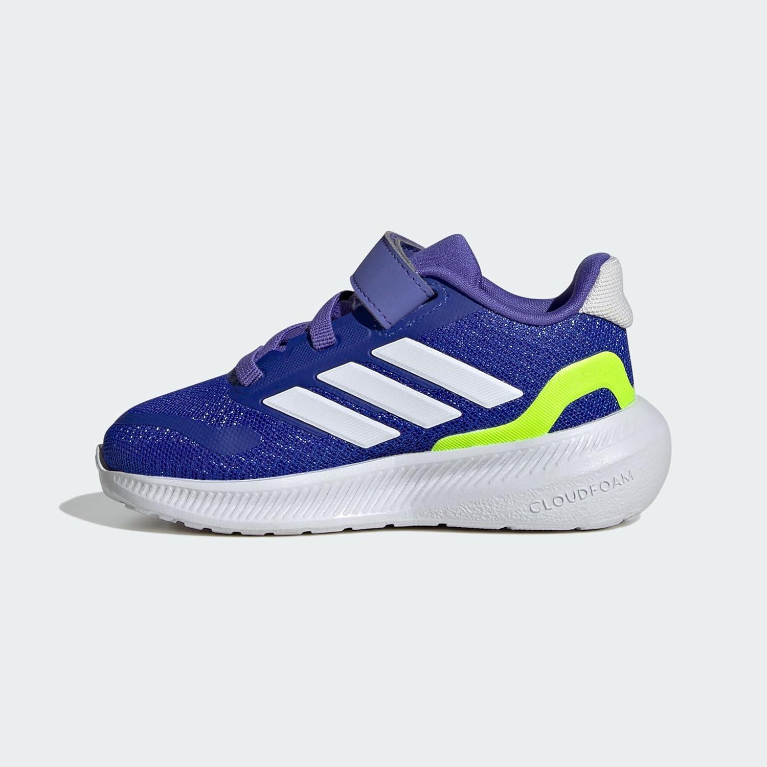 image:imageAdidas UnisexBaby Run Falcon 5Lucid Blue Cloud White Lucid Lemon