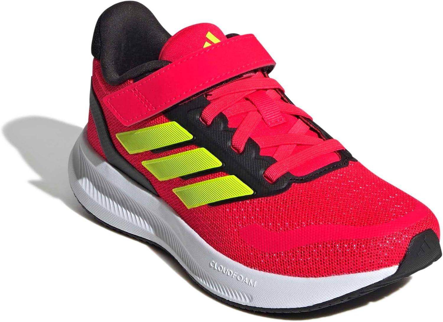 image:imageAdidas UnisexBaby Run Falcon 5Lucid RedLucid LemonBlack