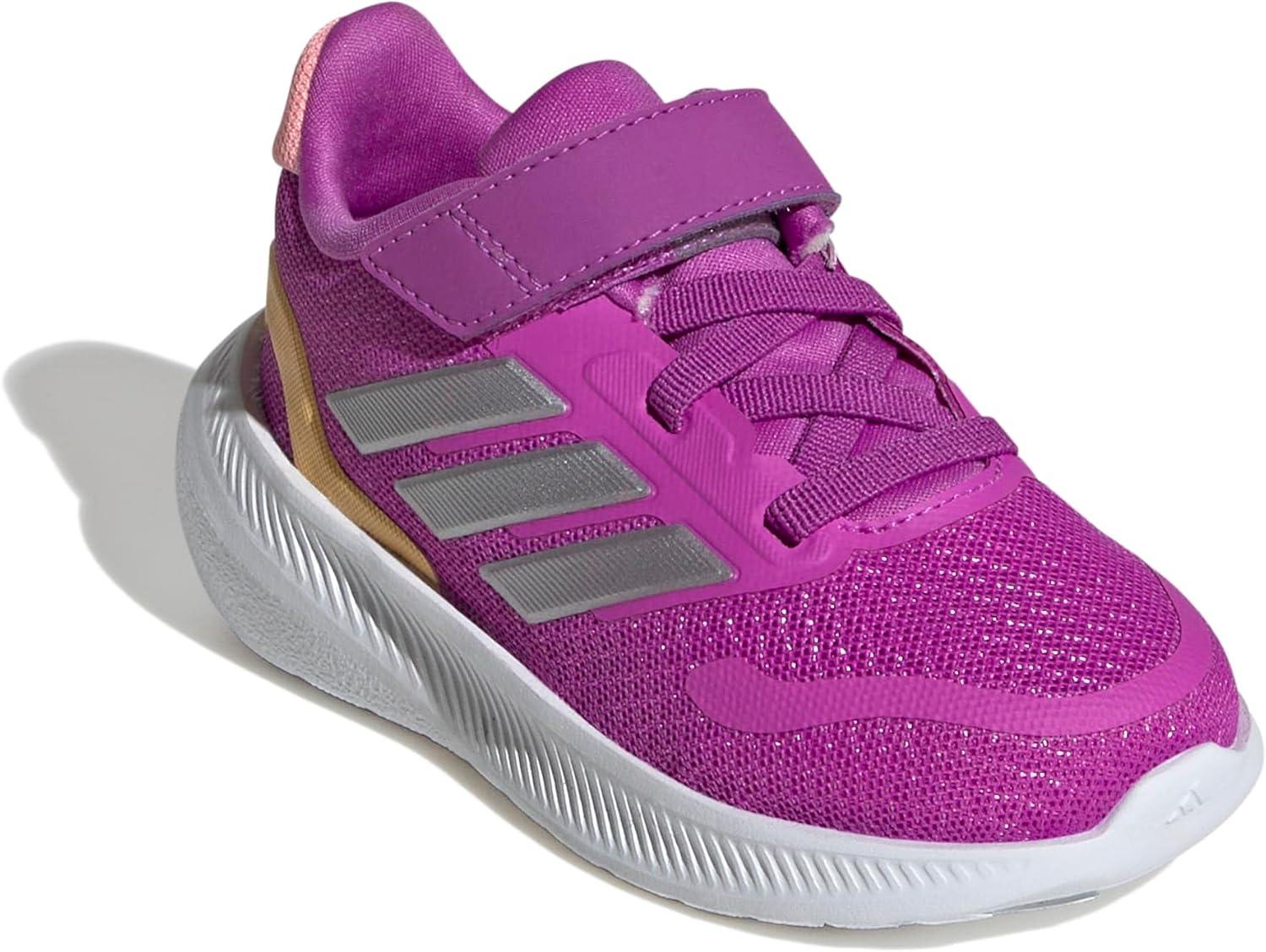 image:imageAdidas UnisexBaby Run Falcon 5Purple BurstSilver MetallicSemi Spark