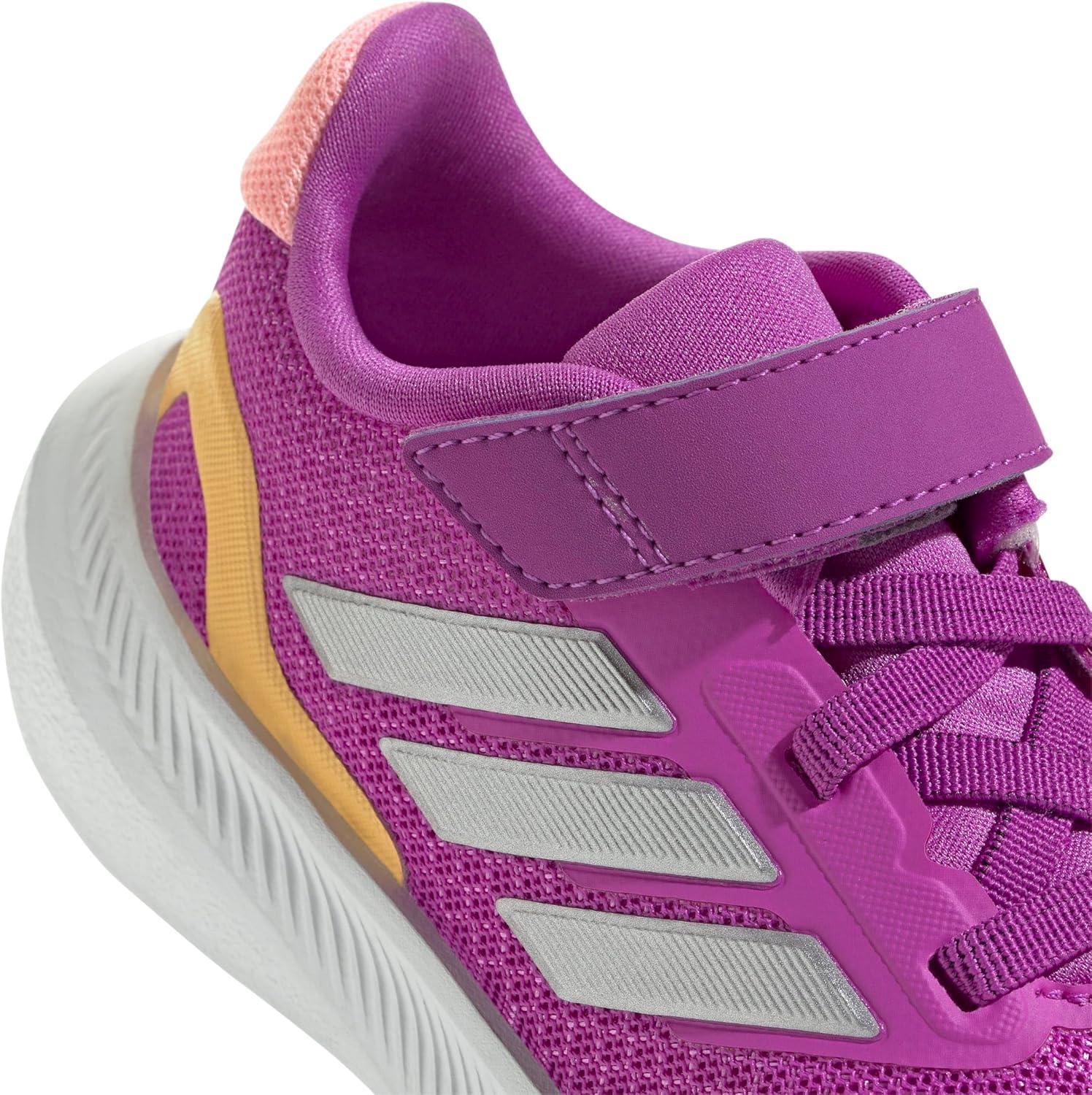 image:imageAdidas UnisexBaby Run Falcon 5Purple BurstSilver MetallicSemi Spark