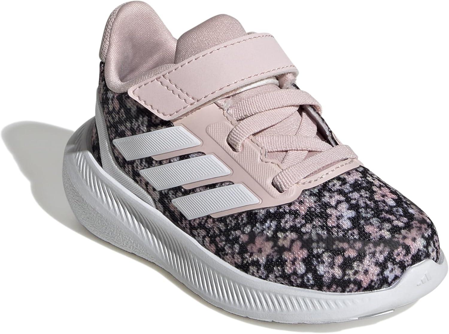 image:imageAdidas UnisexBaby Run Falcon 5Sandy PinkWhiteBlack