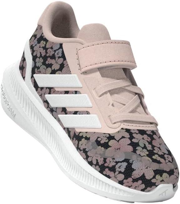image:imageAdidas UnisexBaby Run Falcon 5Sandy PinkWhiteBlack