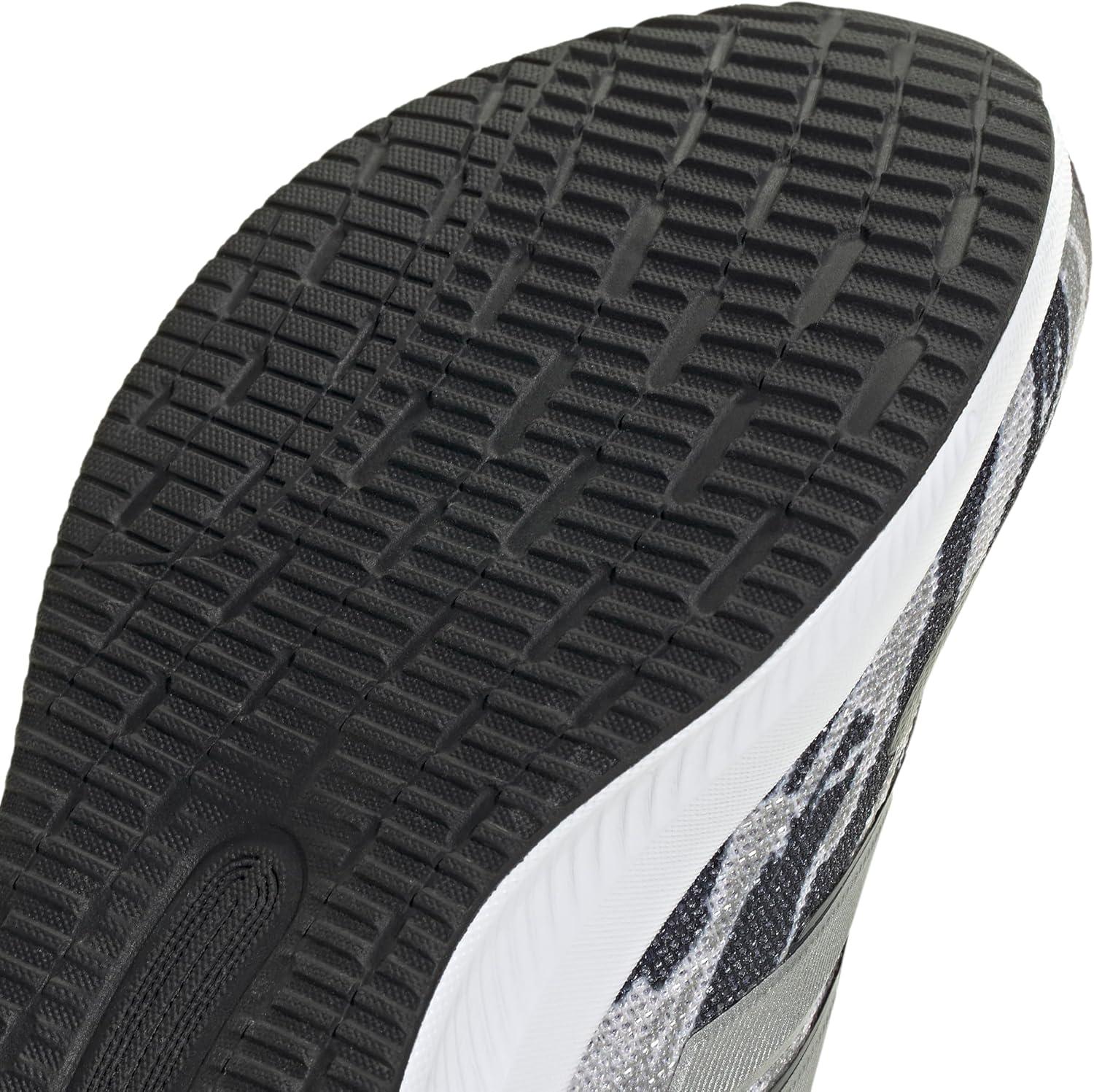 image:imageAdidas UnisexBaby Run Falcon 5Silver PebbleSilver MetallicCarbon