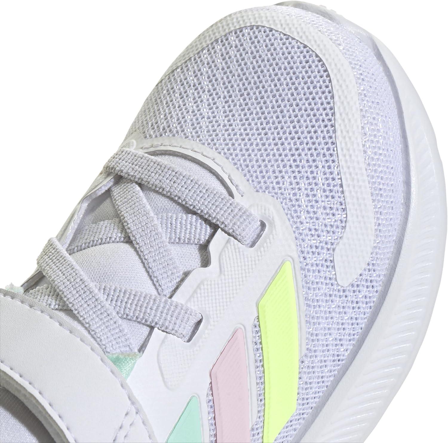 image:imageAdidas UnisexBaby Run Falcon 5WhiteClear MintClear Pink