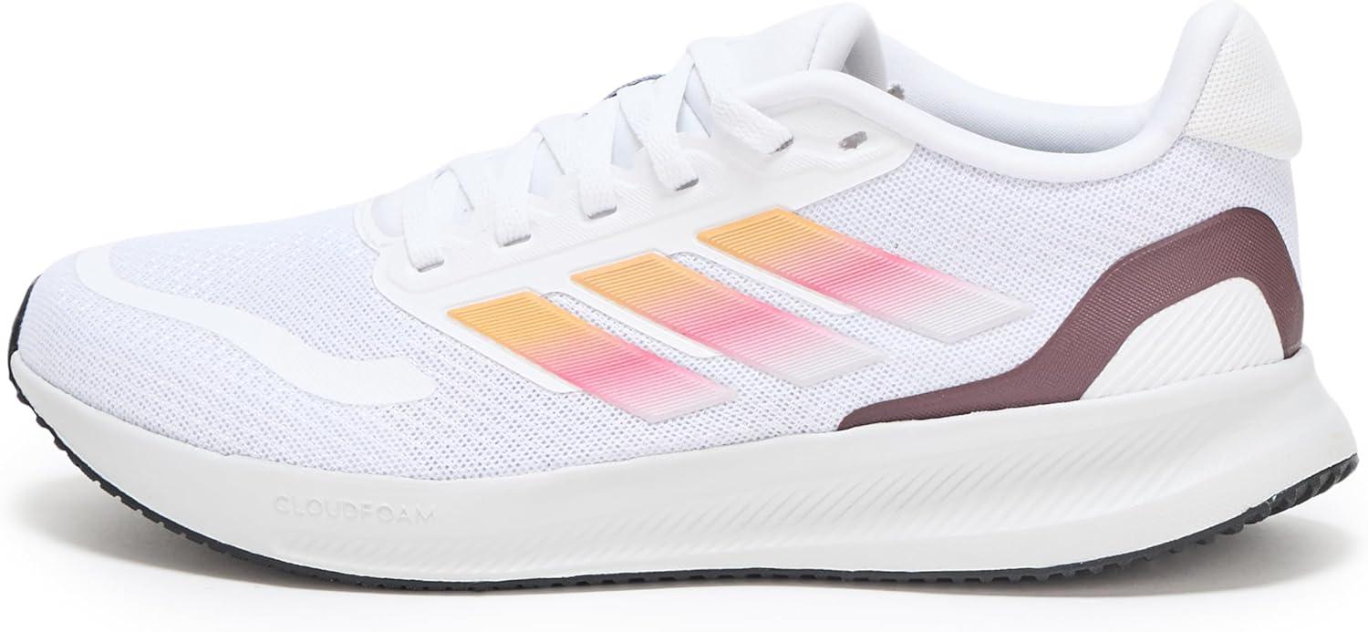image:imageAdidas UnisexBaby Run Falcon 5WhiteSparkLucid Pink