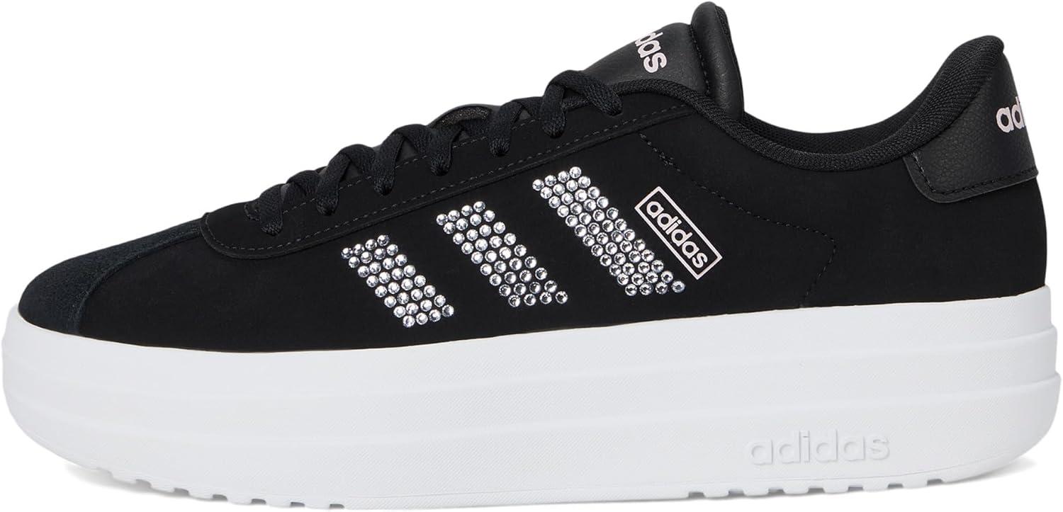 image:imageAdidas Womens Vl Court30BlackWhiteClear Pink