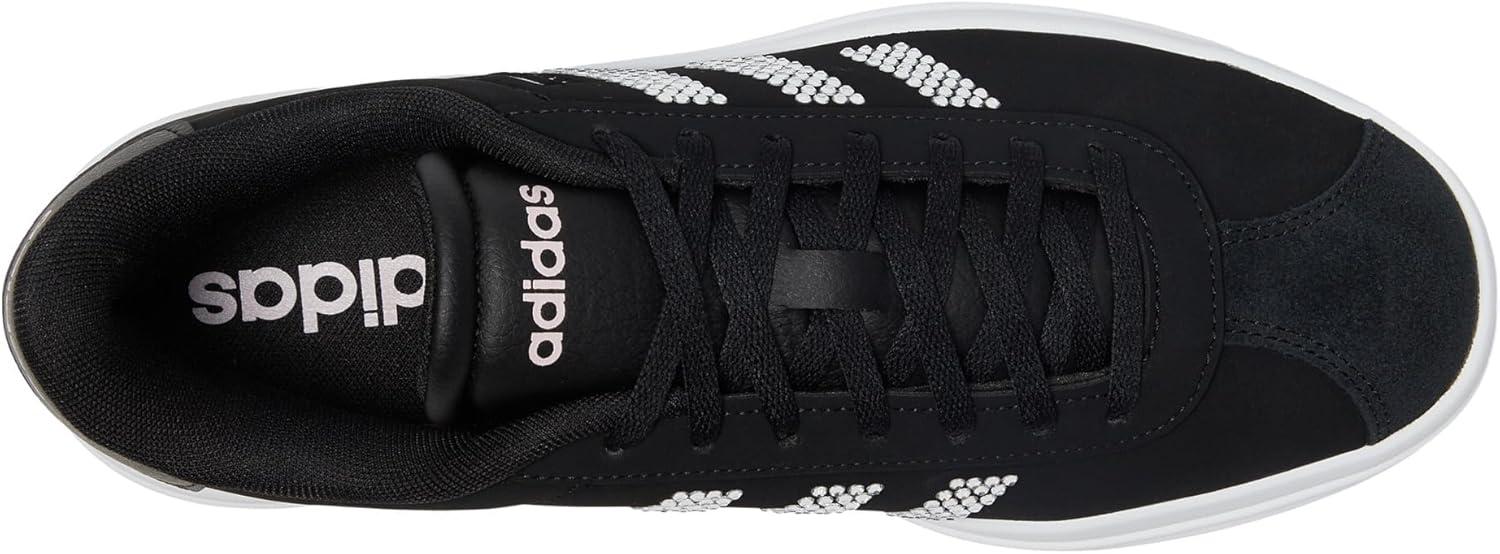 image:imageAdidas Womens Vl Court30BlackWhiteClear Pink