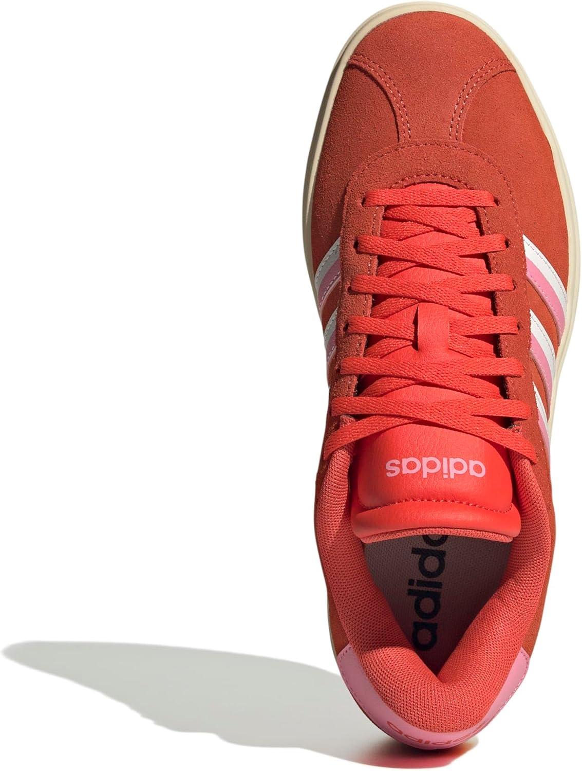 image:imageAdidas Womens Vl Court30Bright RedBliss PinkCloud White