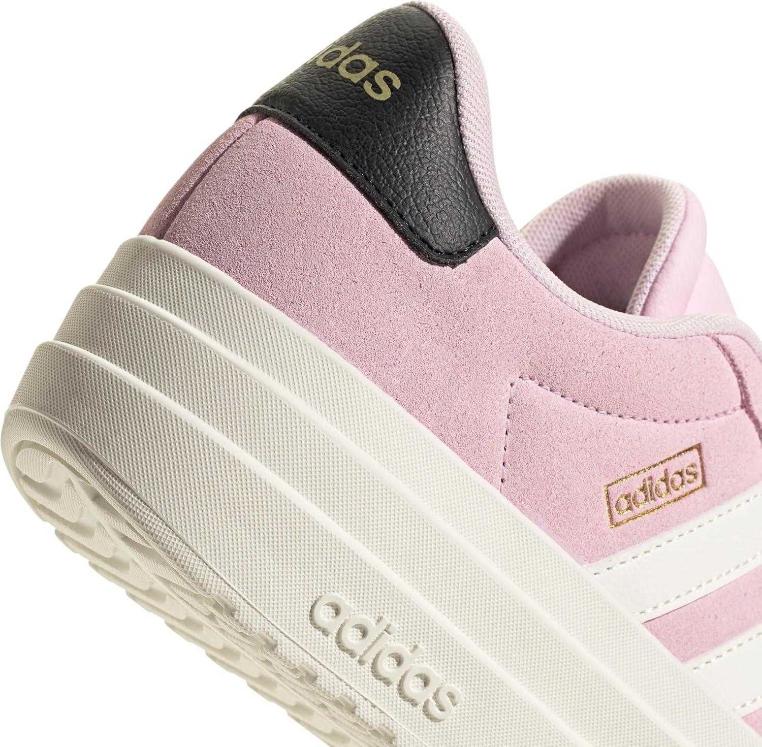 image:imageAdidas Womens Vl Court30Clear PinkWhiteBlack