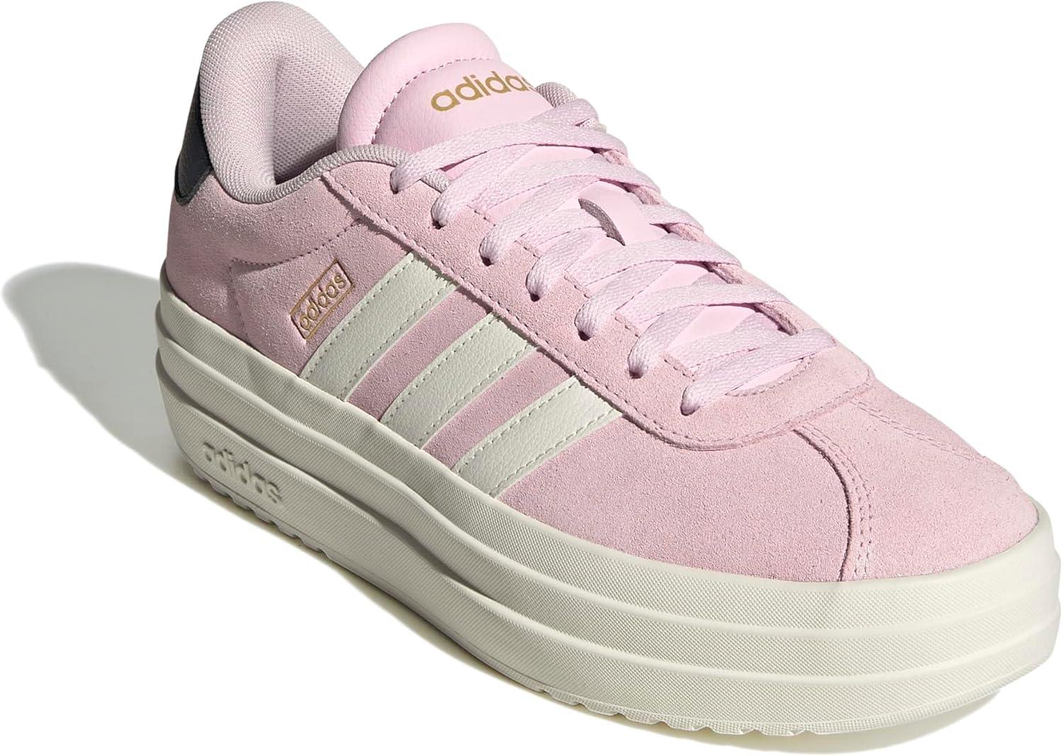 image:imageAdidas Womens Vl Court30Clear PinkWhiteBlack