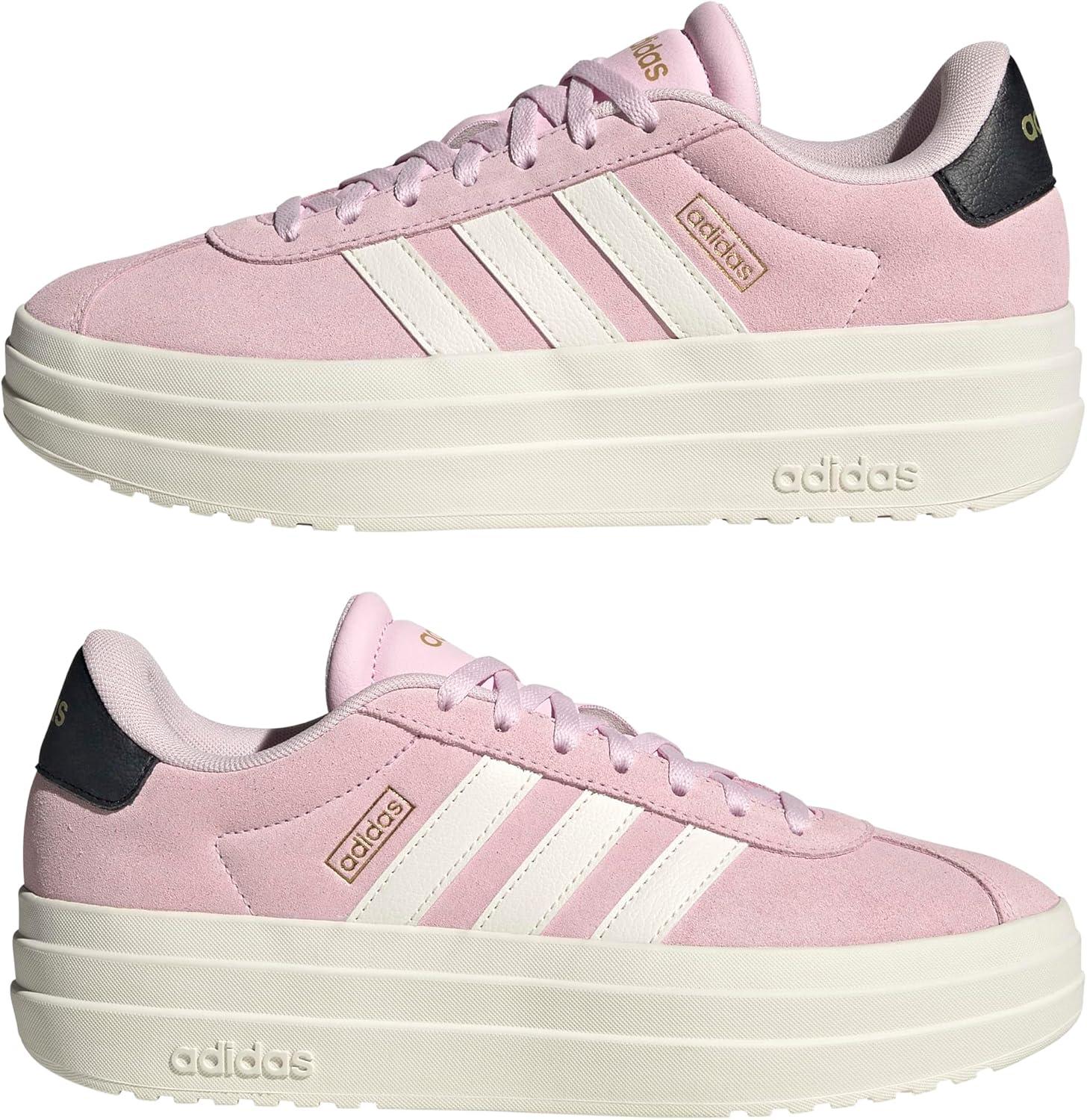 image:imageAdidas Womens Vl Court30Clear PinkWhiteBlack
