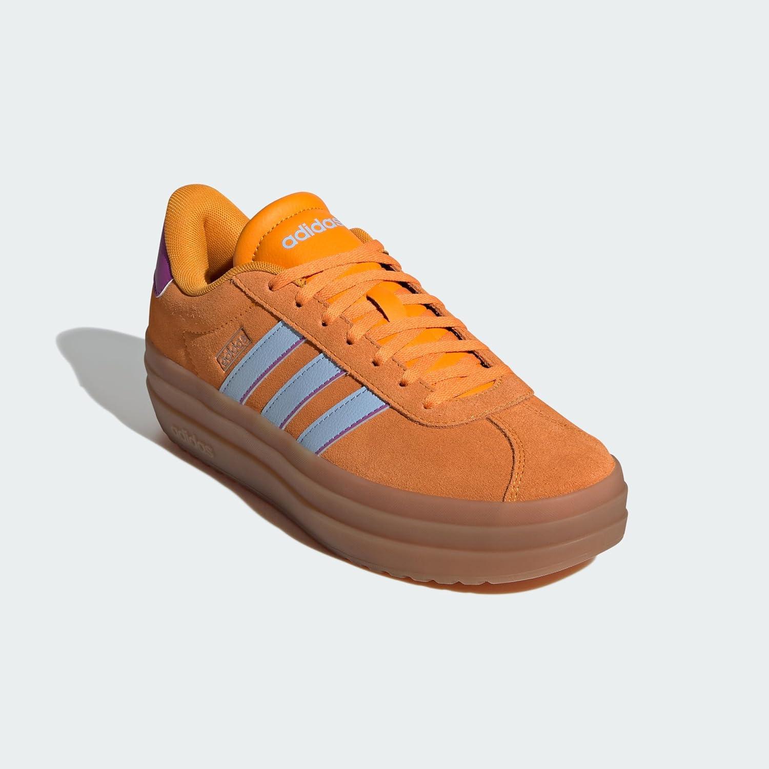 image:imageAdidas Womens Vl Court30Crew OrangeBluePurple Burst