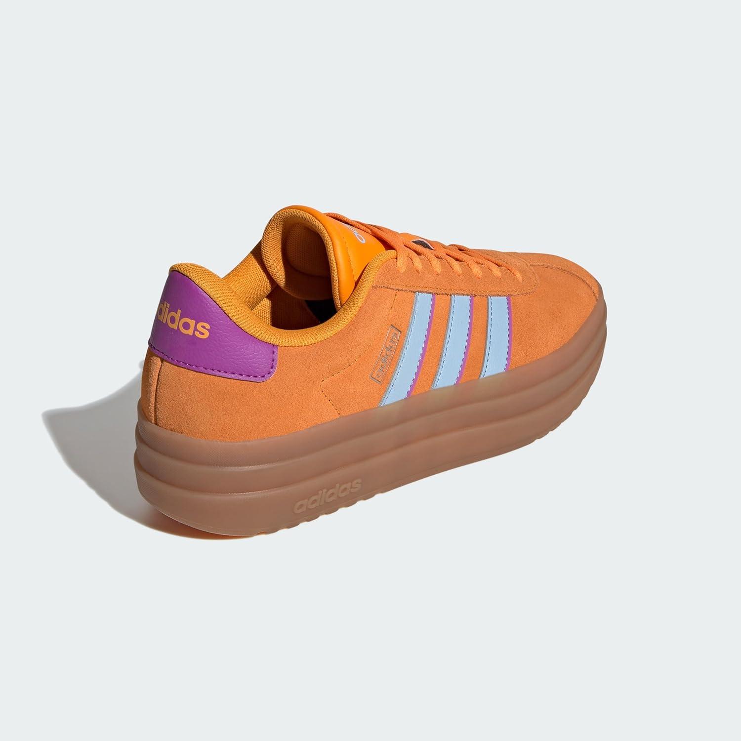 image:imageAdidas Womens Vl Court30Crew OrangeBluePurple Burst