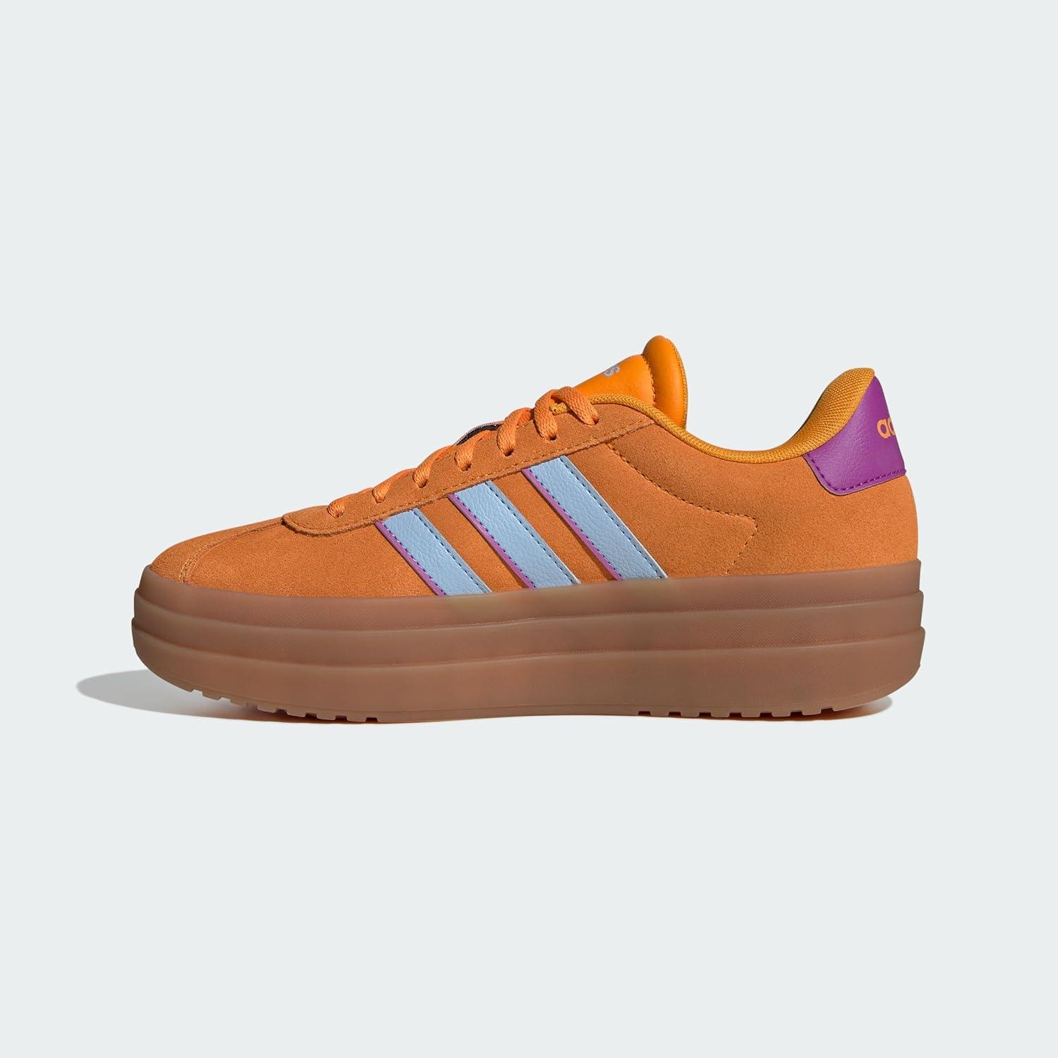 image:imageAdidas Womens Vl Court30Crew OrangeBluePurple Burst